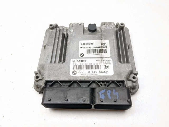 MINI COUNTRYMAN ENGINE Control Module Ecu 8519663 2.0 Diesel R60 Mk1 ...