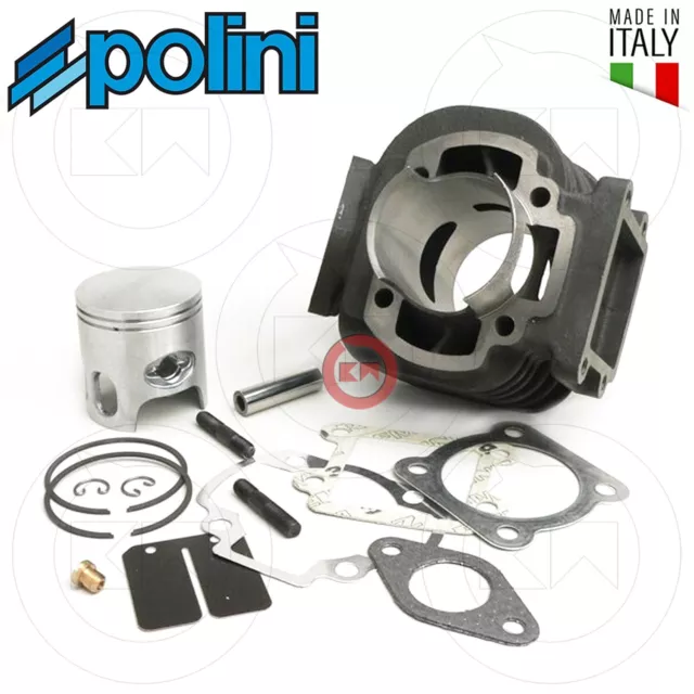 166.0054 GRUPPO TERMICO POLINI CILINDRO MODIFICA 75cc PER MINARELLI VERTICALE 50