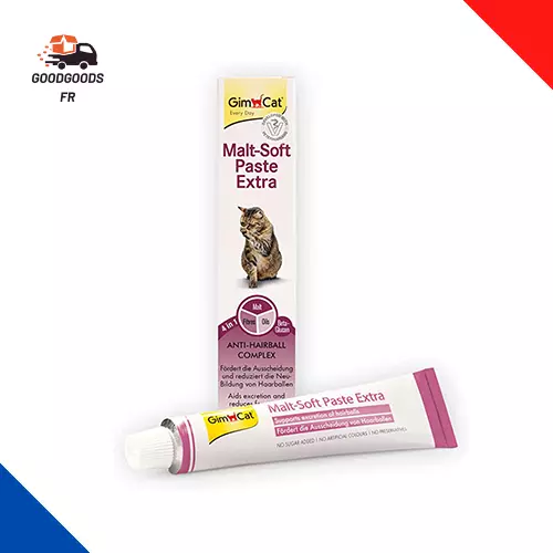 Pâte Malt-Soft Extra Snack Anti-Hairball Pour Chats, Élimination Boules De Poils