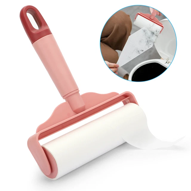 Reusable Dog Cat Pet Hair Lint Remover Roller for Furniture Couch Clothes Carpet