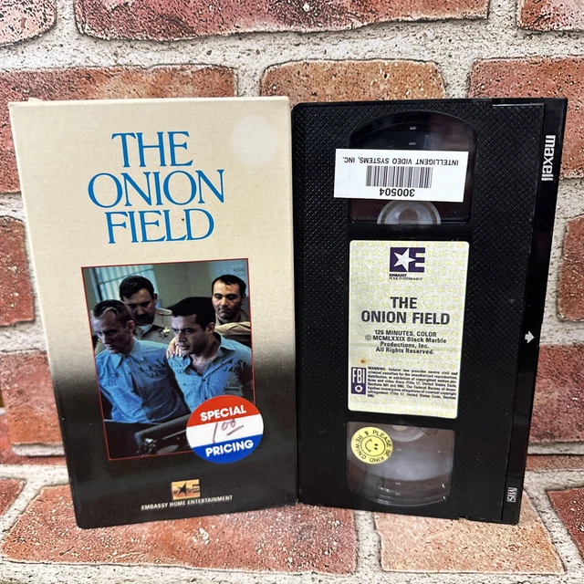 THE ONION FIELD VHS VCR Video Tape Used Embassy Release Rare £22.97