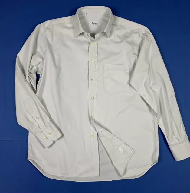 INGRAM CAMICIA UOMO usato grigio 16 1 2 L 42 shirt man used manica