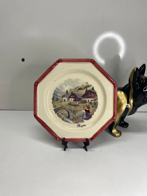 Assiette En Céramique KA0455 - Beige, Diamètre 27 Cm, Haute Brillance, Lave-vaisselle/Micro-ondes - Neuf