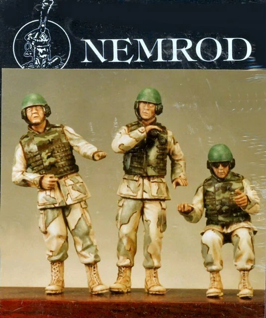 Maquette model, 1/35 Nemrod resin figures, German Infantry soldier X3, war WW2