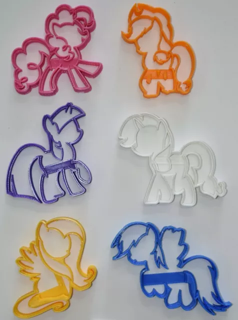 My Little Pony Friendship Is Magic Pinkie Pie Rainbow Dash Cookie Cutter Pr1077