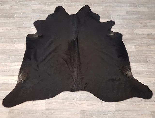 Tapis cuir de vache véritable cousu main PAMPA