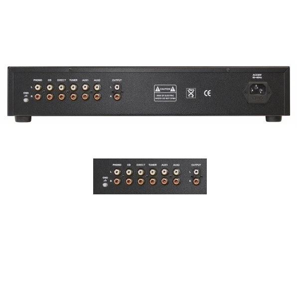 Préamplificateur Phono TC-750 Argent – Qualité Audiophile RIAA, Compatible Cellules MM, Son Chaleureux Et Précis