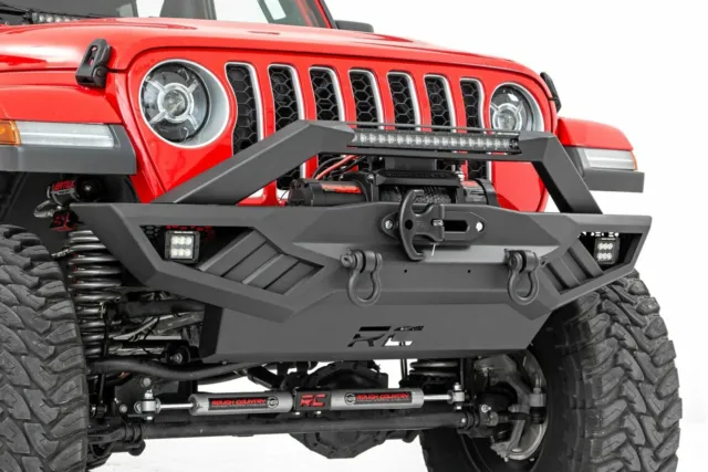Rough Country For Jeep Full Width Off-Road Front Bumper JK,JL, Gladiator JT