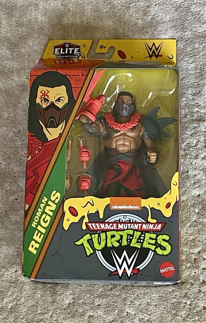 MATTEL ELITE COLLECTION WWE Roman Reigns TMNT Figure Sealed In Box £17. ...