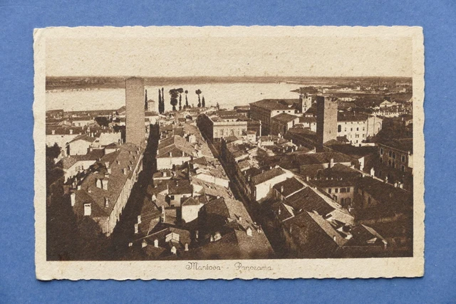 Cartolina Mantova - Panorama - 1925 ca.