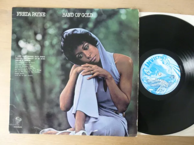 Freda Payne ‎– Band Of Gold  UK 1970  INVICTUS   NORTHERN SOUL   LP  Vinyl vg+