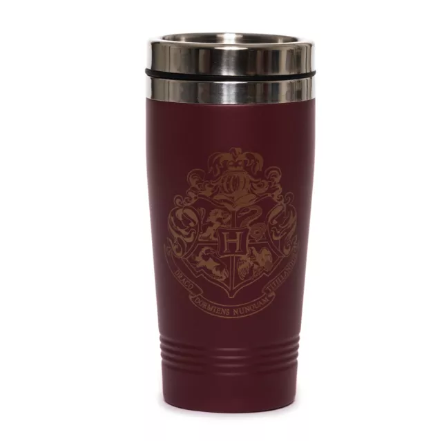 Harry Potter  Hogwarts Premium Coffee To Go Becher Thermobecher Film Merch Fan