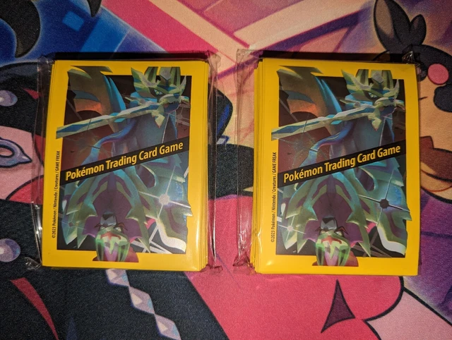 Pokemon TCG Crown Zenith 130 Count Shiny Zacian And Zamazenta Card Sleeves