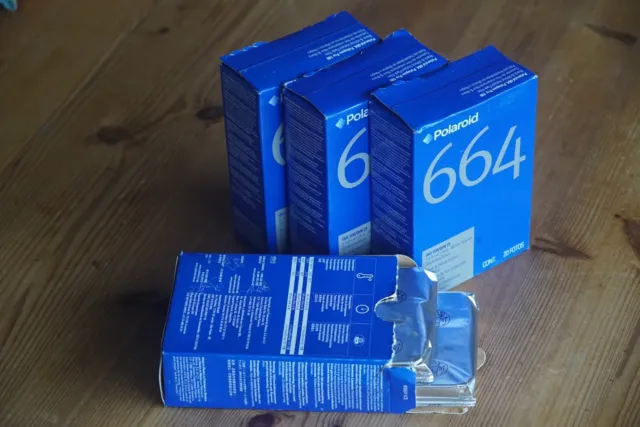 Polaroid 664 Sofortbildfilme (jeweils 20Blatt) Pack Film