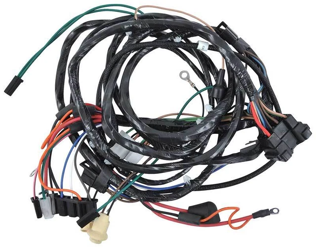 1970 Camaro V8 with Factory Gauges OE Style Front Light Harness