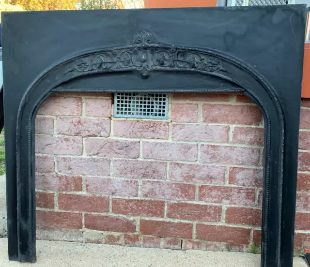 Fireplace Cast Iron Fascia - New