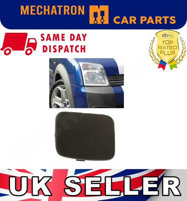 Front Bumper Tow Eye Covers (Left & Right) For 2007-2009 Ford Transit Connect