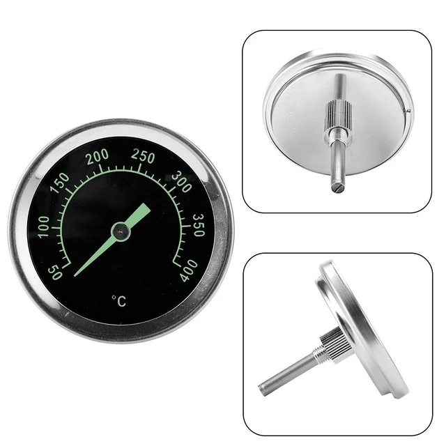 Contrôle fiable de la température avec double thermomètre métal cadran 58 mm