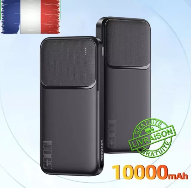 Chargeur Externe 4 Ports Usb Bank 100000Mah Batterie Secours Powerbank Portable