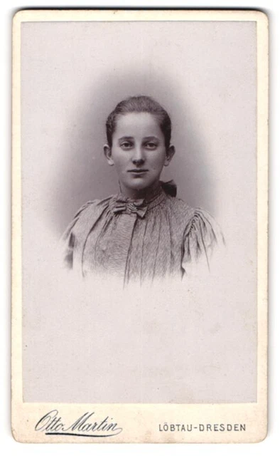 Fotografie Otto Martin, Dresden-Löbtau, Reisewitzerstrasse 20, Junge Dame mit z