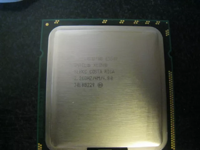 Procesador de servidor de CPU Intel Xeon E5507 2.26GHz 4MB 4.8GT / s SLBKC...