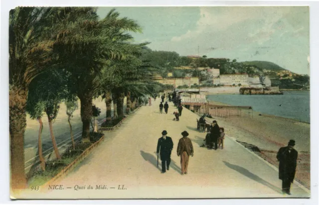 CPA - Carte Postale - France - Nice - Quai du Midi - 1909 ( CP5370 )