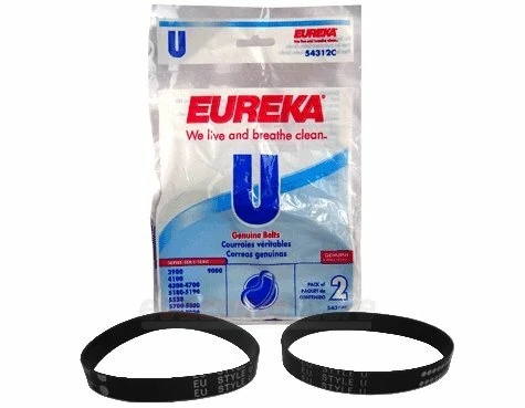 54312B Eureka Vacuum Cleaner Replacement Belt (2 P