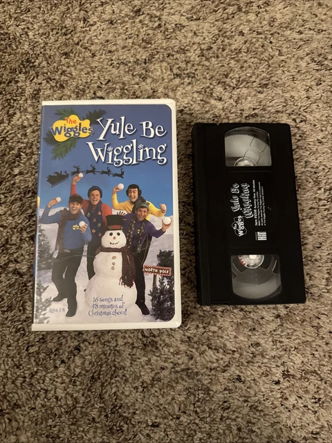 THE WIGGLES YULE Be Wiggling VHS 2002 Video Tape 16 Kids Christmas ...