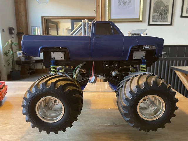 TAMIYA SUPER CLOD Buster RC Monster Truck Upgraded £197.86 - PicClick UK