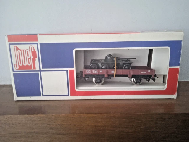 JOUEF autorail diesel EAD X4700 + remorque rouge/crème 8626 + 5489 NEUF