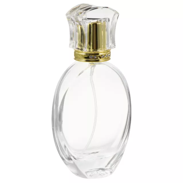 Parfümflasche Sprühen Glas Durchsichtiger Behälter Mit Deckel