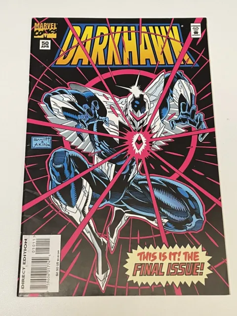 Darkhawk #50, Final Issue, HTF, Marvel Comic 1995