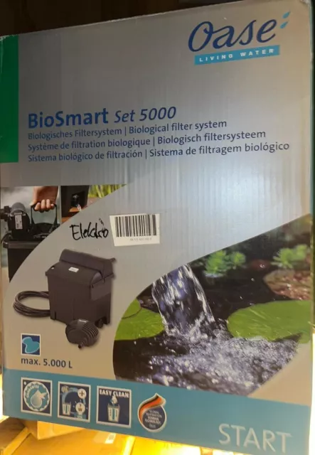 Oase Bio Smart Set 5000 Filter System Inkl. 7W UVC und 1500L/h FP Pumpe NEU