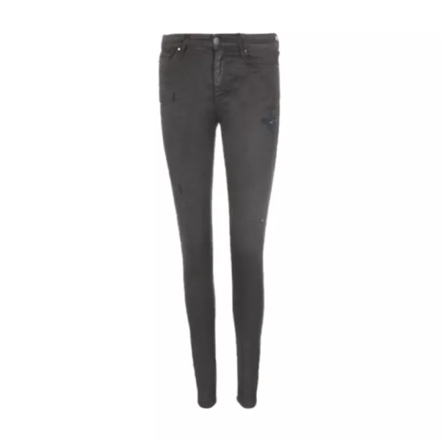 DIESEL DORIS NE 0855E Womens Jeans Super Slim Fit Skinny Denim Sweat Jogg Pants