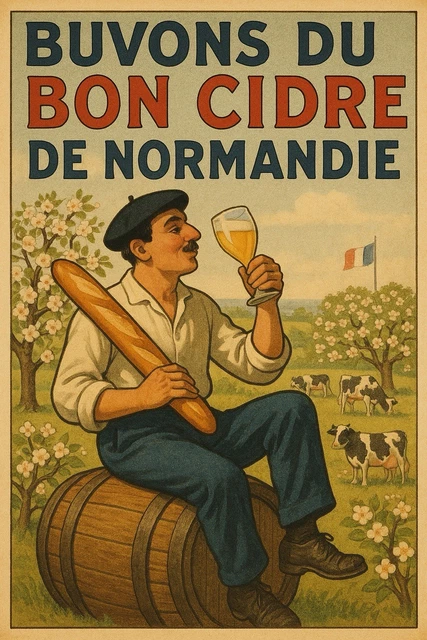 Poster Vintage 'Source Parot Eau Rf171' - Haute Qualité 60x80cm - Parfait Pour L'encadrement