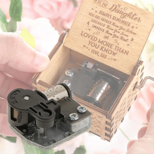 18 Tone Metal Musical Movement Wind Up Mechanism Music Box Xmas Parts DIY HOT