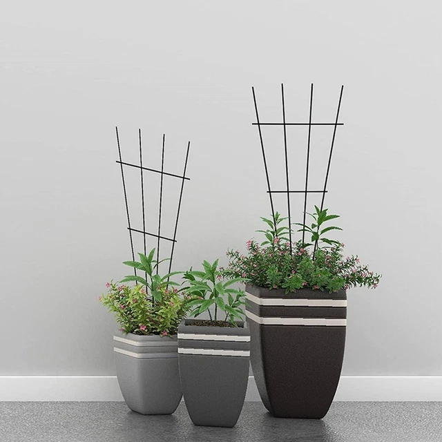 Lot De 2 Supports De Plantes Set Pots De Fleur Lot Cache-Pot