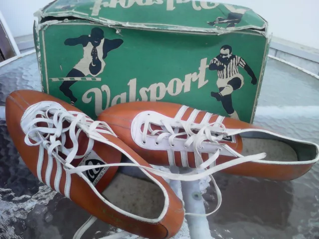 Scarpe D'epoca Da Atletica   '' Valsport'' Con La Scatola !!