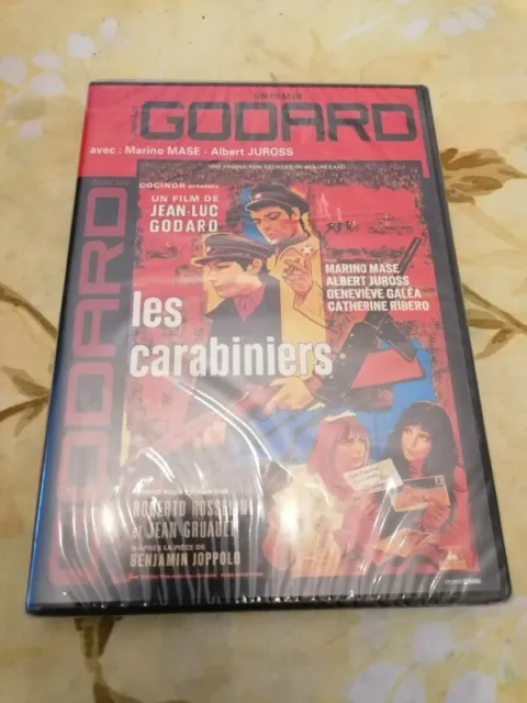 Dvd Les carabiniers Jean-Luc Godard neuf sous blister