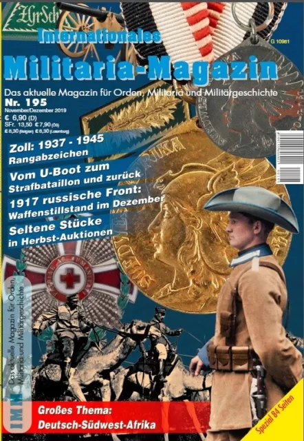 IMM 195 Das aktuelle Magazin Orden Militaria Militärgeschichte Rangabzeichen