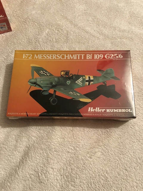 heller messerschmitt bf 109 g2/5/6 - 1/72 kit neuf scellé