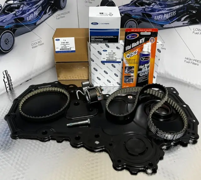 Timing Cam Belt Kit Cover Oil Pump Belt Ford Transit Mk8 Custom 2.0 Ecoblue Eu 6