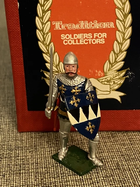 Lot De 9 Figurines Soldats Moyen Âge En Bronze - Guerriers Cavaliers 10cm, échelle 1:18, Occasion