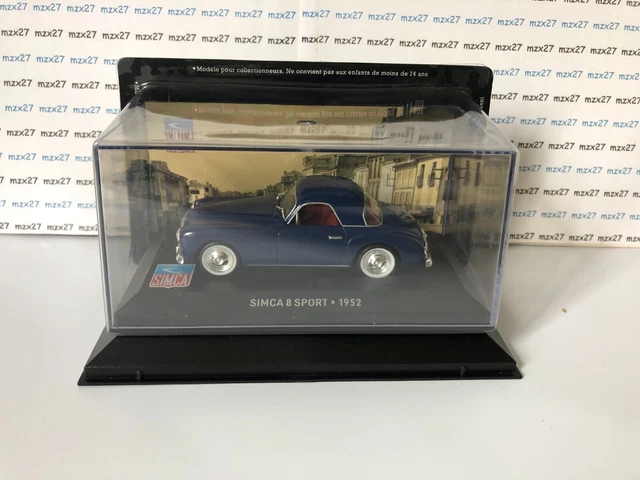 40 Miniatures Simca Ixo 1/43 - Collection Les Belles Années Altaïa - Coffret TBE