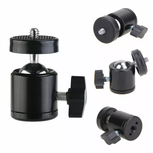 Mini Testa a Sfera Girevole Treppiede Supporto Monopiede per Fotocamera DSLR