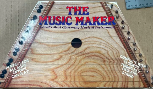 The Music Maker Worlds Most Charming Instrument  Vintage NIB  All Ages !!