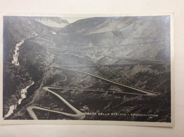 Sondrio , Bormio , strada dello Stelvio - Spondalunga . f.p. non viagg. perfetta