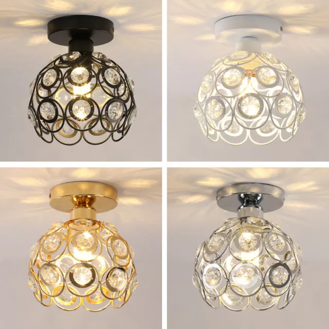 Creative Crytal Ceiling Light Shade Home Living Room Bedroom Dining Room Decor