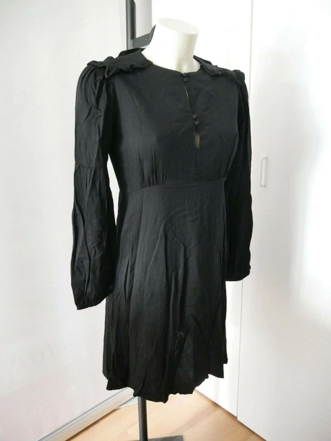 Robe Noire Morgan Neuve Sous Blister - Tailles 34/XS, 36/S, 40/L - Polyester
