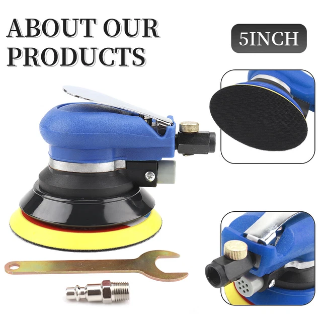 2952 pnömatik Sander 2 15000RPM yüksek hızlı Mini hava Orbital zımpara makinesi